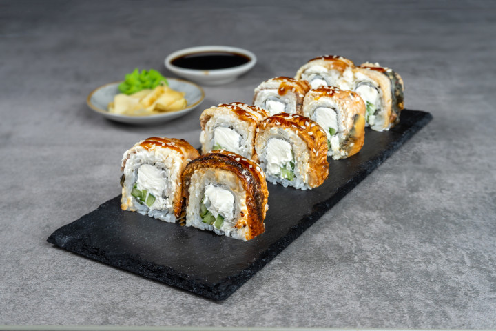 Урамаки с угрем